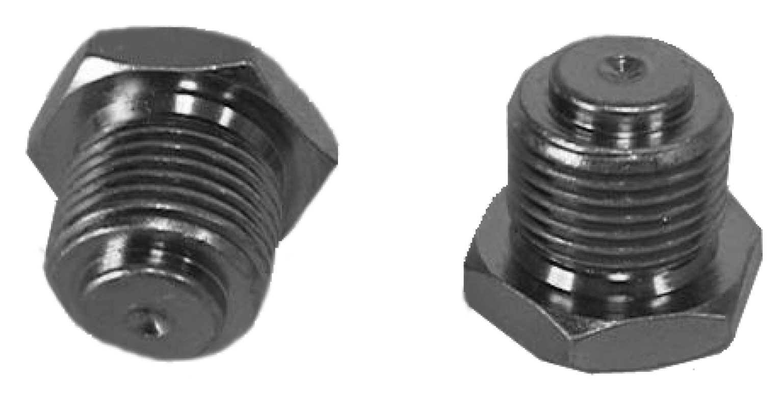 **ON SALE** Oil Pressure Relief Valve Screws Pair Hex Head Type 1